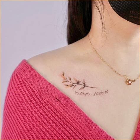 attractive female unique collar bone tattoos|50 Best Collar Bone Tattoo Ideas for Women